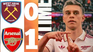 West Ham vs Arsenal 0 -1Highlights |Leandro Trossard LATE GOAL Drama THE BIGGEST GOAL OF THE SEASON 