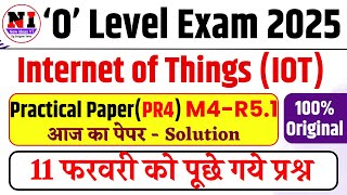 11 FEB PRACTICAL PAPER SOLUTION | IOT PR4 | IOT practical papr solution m4r5 pr4 newideasyt