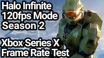 Halo Infinite Xbox Series X 120fps Mode Campaign Frame Rate Test (Season 2 Update)