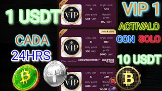 Como Ganar TETHER Todos Los Dias | 1 USDT Cada 24Hrs | #trc20