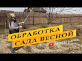 Весенняя обработка сада от вредителей и болезней.