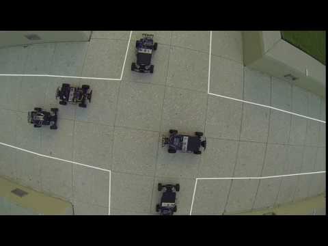 Crossroads Autonomous Intersection 8 Vehicle Demo