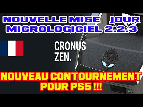 CRONUS ZEN NOUVEAU FIRMWARE 223 MISE À NIVEAU NOUVELLE MÉTHODE DE BYPASS POUR PS5 #cronuszen #cronus