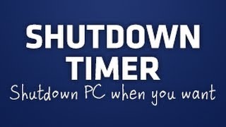 How to make a Shutdown Timer - Shutdown PC when you want Profile