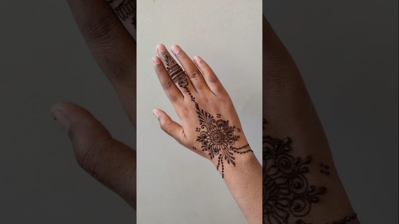 365 days henna challenge Day:3 | new mehndi design 2026 