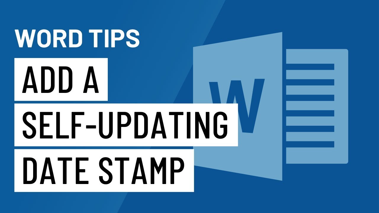 ⁣Word Quick Tip: Add a Self-Updating Date Stamp to Your Doc