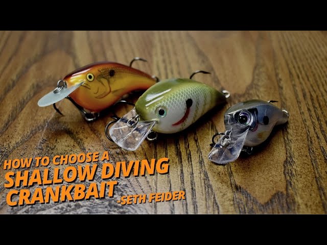 Seth Feider - How to Choose the Right Shallow Diving Crankbait