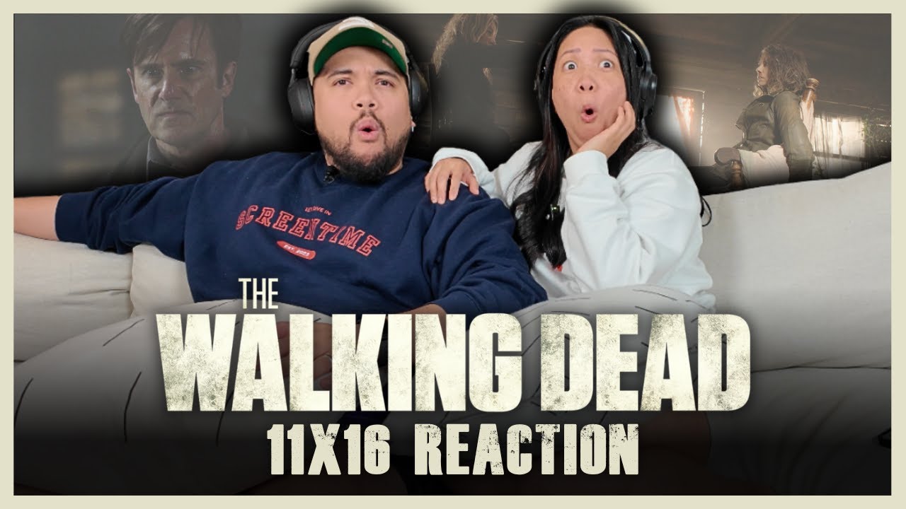 Пара впервые смотрит «Ходячих мертвецов»! | 11x16 | Действия Бога