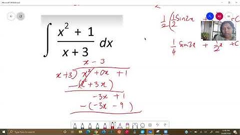 Integrating rational functions using polynomial division