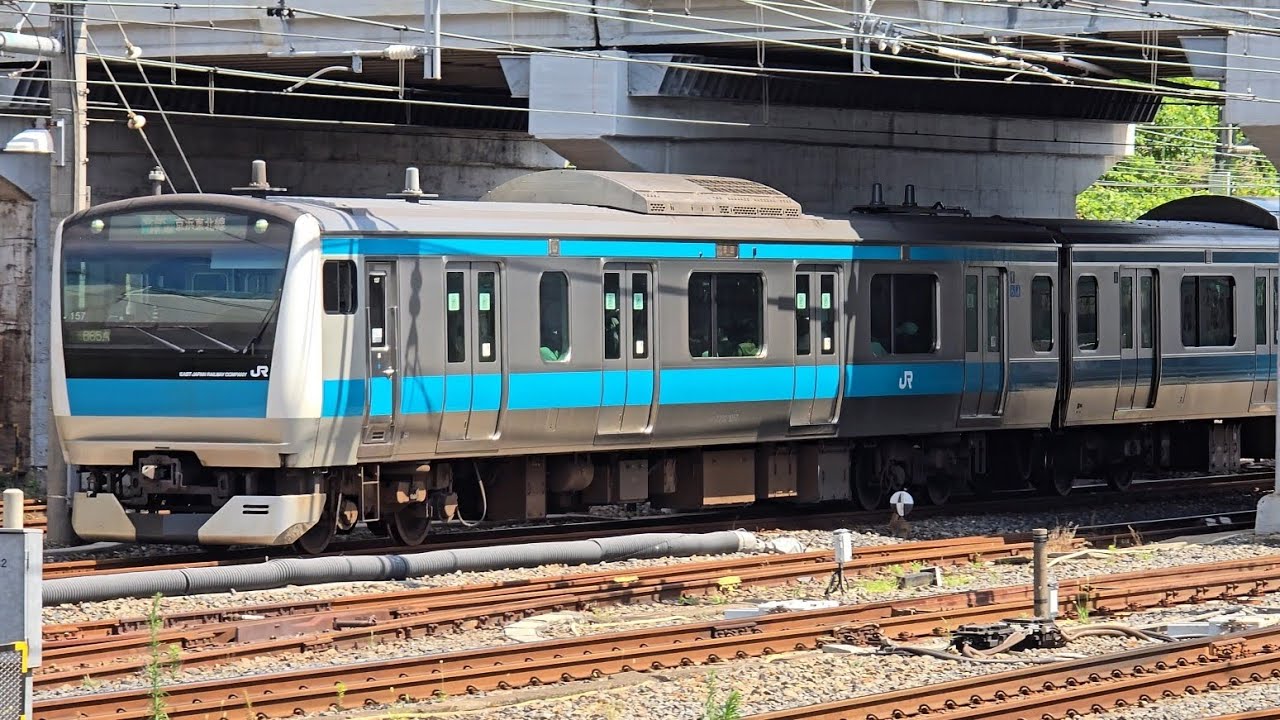 京浜東北線】865A E233系1000番台サイ157編成 上野駅 到着シーン - YouTube
