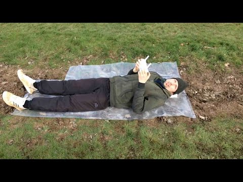 How to sleep in a puddle