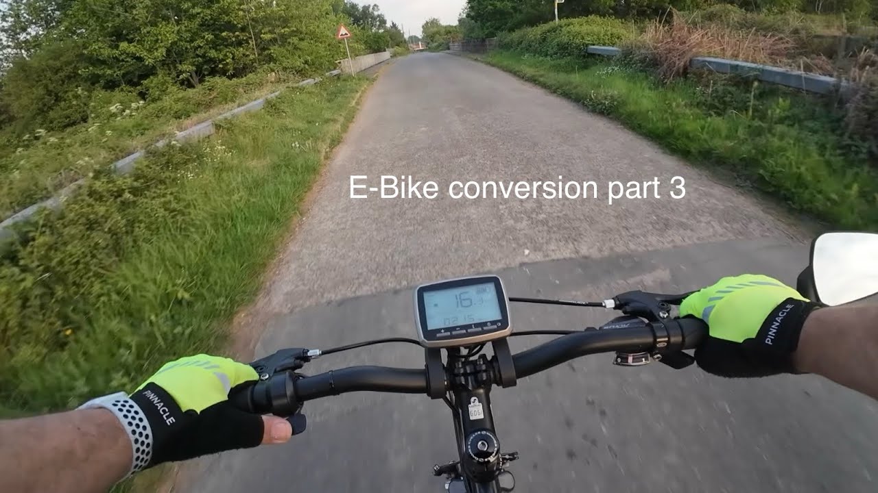 E-Bike conversion part 3 - YouTube