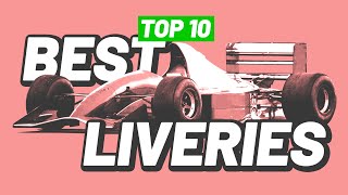 Top 10 BEST Formula 1 Liveries of the 90's