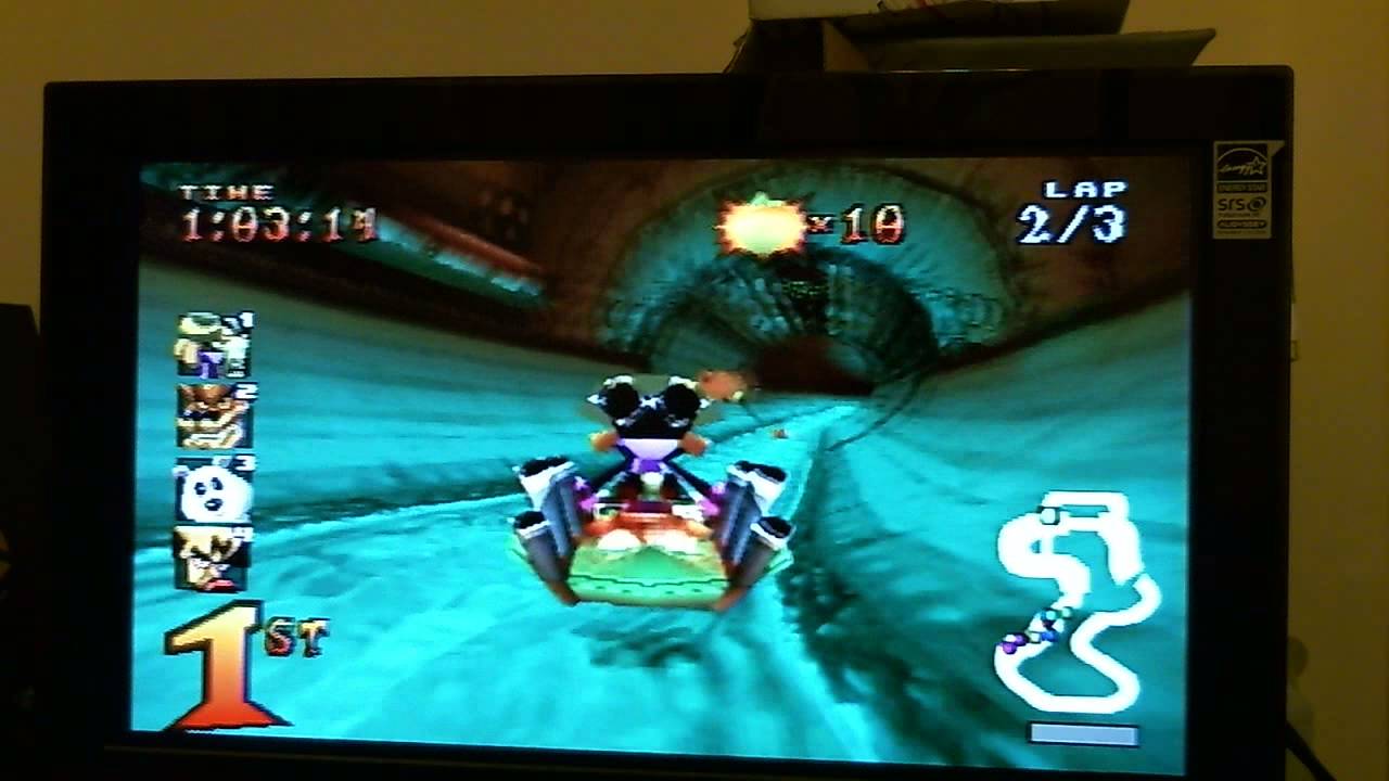 Crash Team Racing Playing as N.Oxide on PS1