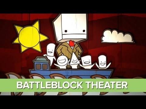 BattleBlock Theater Opening Cinematic - Funny Intro - Stamper