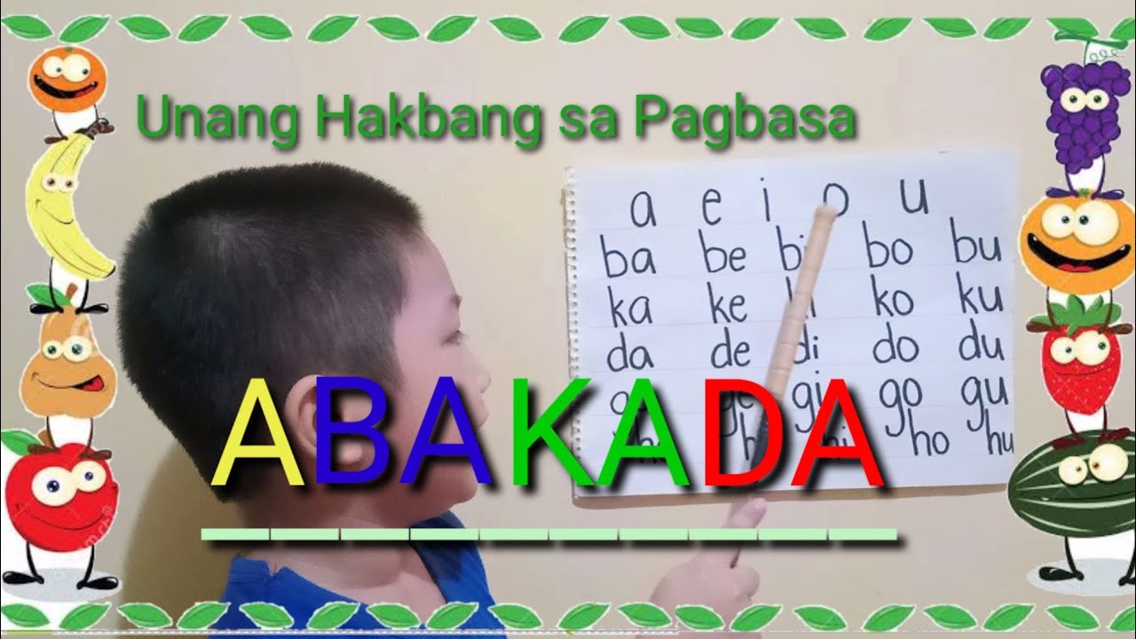 Tagalog Abakada Practice Reading