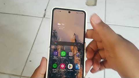 SAMSUNG Galaxy Z Flip 5: How to reset accessibility settings (Android 13)