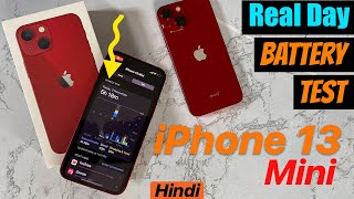 iPhone 13 Mini REAL Day Battery Tests Review 5 Hours + Screen on time Gaming Battery Test