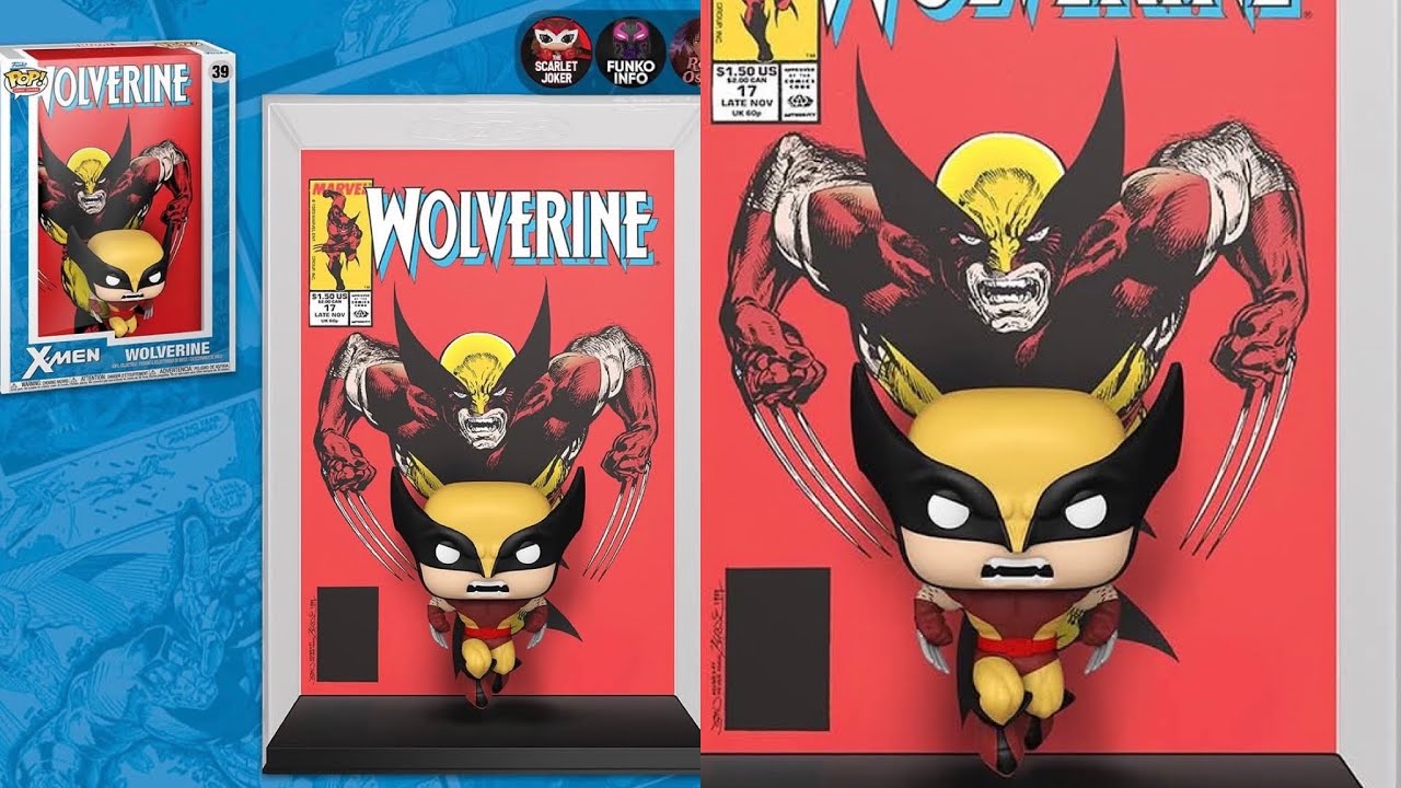 New Wolverine Funko Comic Cover figure revealed - YouTube