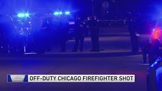 Off-duty Chicago firefighter shot in Bronzeville during attempted vehicle theft