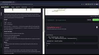 Hackerrank Problem: Service Lane NOT SOLVED