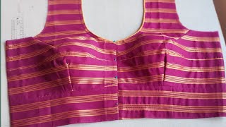 36 Size 4 Tucks Blouse Cutting And Stitching Full Video Beginners