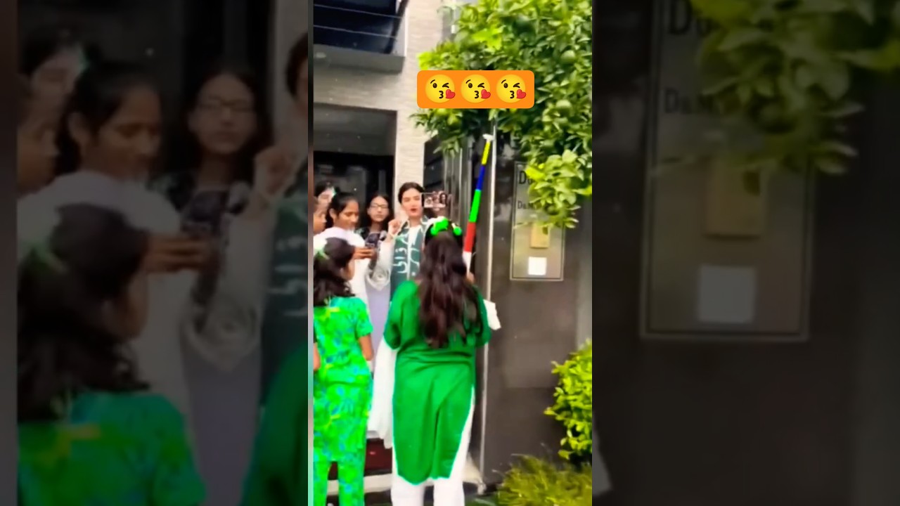 Hira fiasla 14 August celebrate🇵🇰