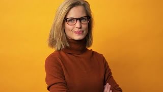 Reveal Woman In Glasses Stock Video Reveal Woman In Glasses Stock Video