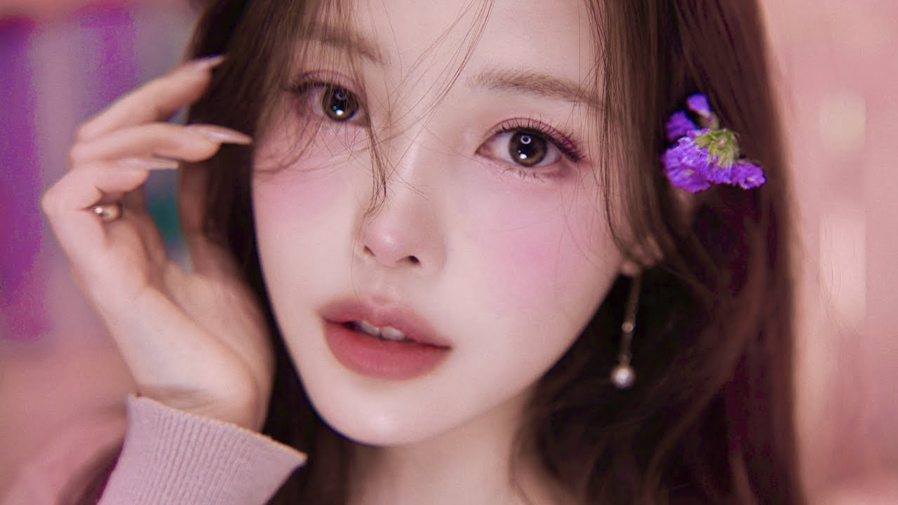 🌸꽃구경가서 여신 셀카 건질 수 있는 메이크업🌸 블러셔 진짜 화사하게 바르는 꿀팁 포함! Look Perfect for Flower Viewing
