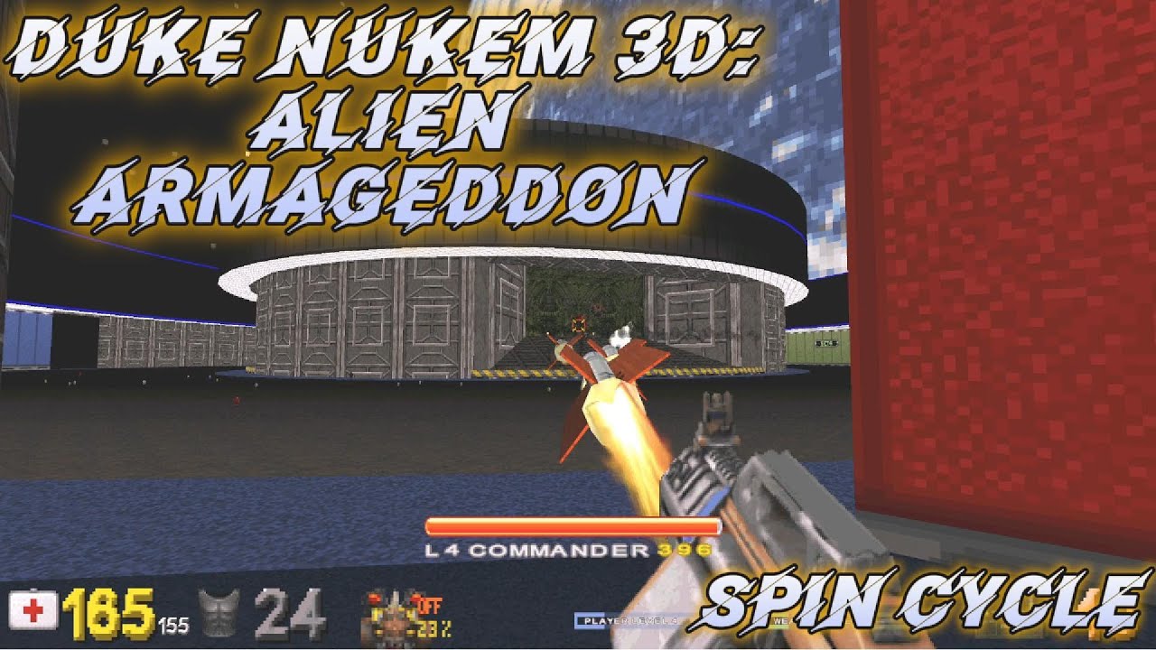 Duke Nukem 3D Alien Armageddon Spin Cycle YouTube