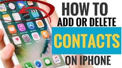 How to Add or Delete Contacts on iPhone (Easy Steps)