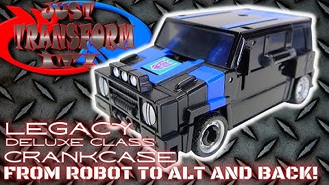 JUST TRANSFORM IT!: Legacy Deluxe Crankcase