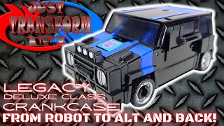 JUST TRANSFORM IT!: Legacy Deluxe Crankcase