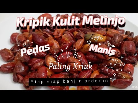 Cara Membuat Keripik Melinjo Manis