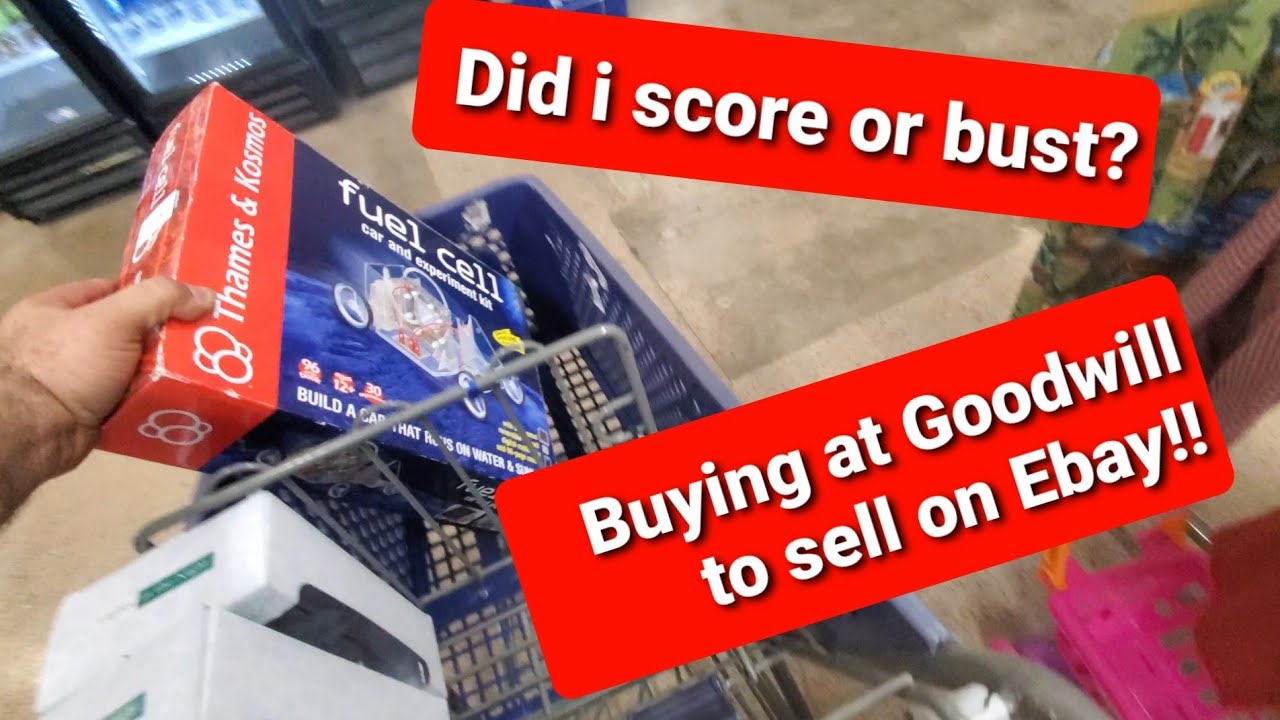 My First Thrifting Trip To Flipp On Ebay!!! Goodwill Run. - YouTube