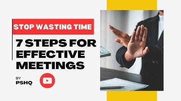 Stop Wasting Time! 7 Steps to Run Killer Meetings as a Project Manager