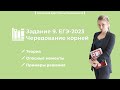 ЕГЭ-2023 по русскому языку. Задание 9. Теория и опасные моменты