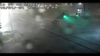 Video captures heavy rounds of rain