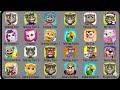 Talking Tom, Talking Ben, Talking Ginger, Talking Tom Gold, Talking Henk, Talking Angela2, My Tom 