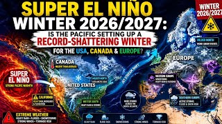 🚨 Super El Niño Winter 2026/2027: Major Snow, Storm & Flood Forecast for the USA, Canada & Europe