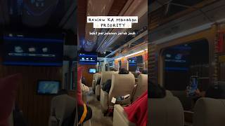 Manahan Priority Train Review jakarta Gambir To Tugu Jogja Station Route January 2026 kai