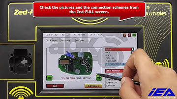 Unlocking Chrysler OHT692427AA Used Remote Key By The Zed Full Key Programmer & ZFH-C12 Cable
