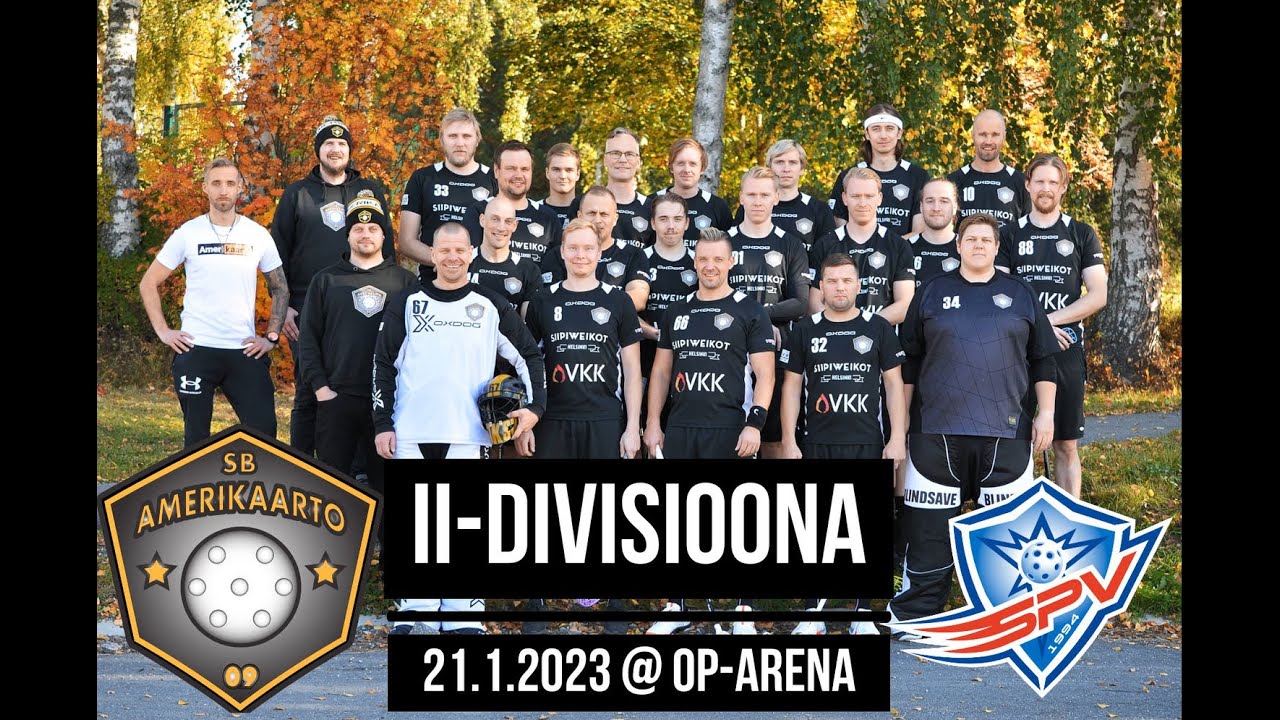 Salibandy II-divisioona | Amerikaarto - SPV II 21.1.2023