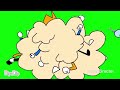 Nich Fight Cloud Green Screen 