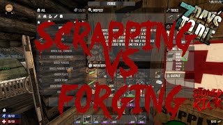 7DTD Forging vs Scraping Weapon Parts