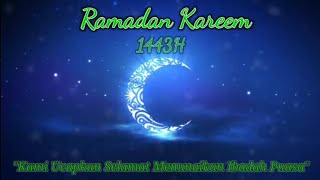 ucapan selamat puasa 1443H