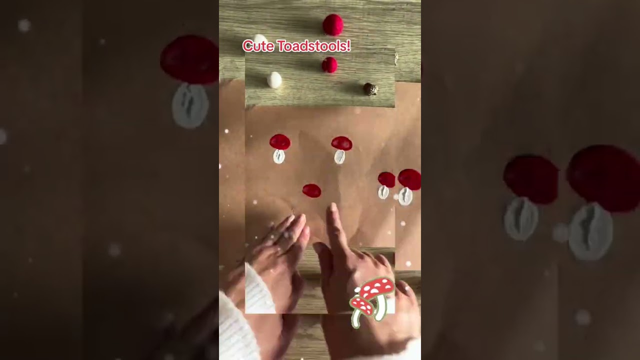 Need an Autumn Toadstool Finger Paint Idea? 