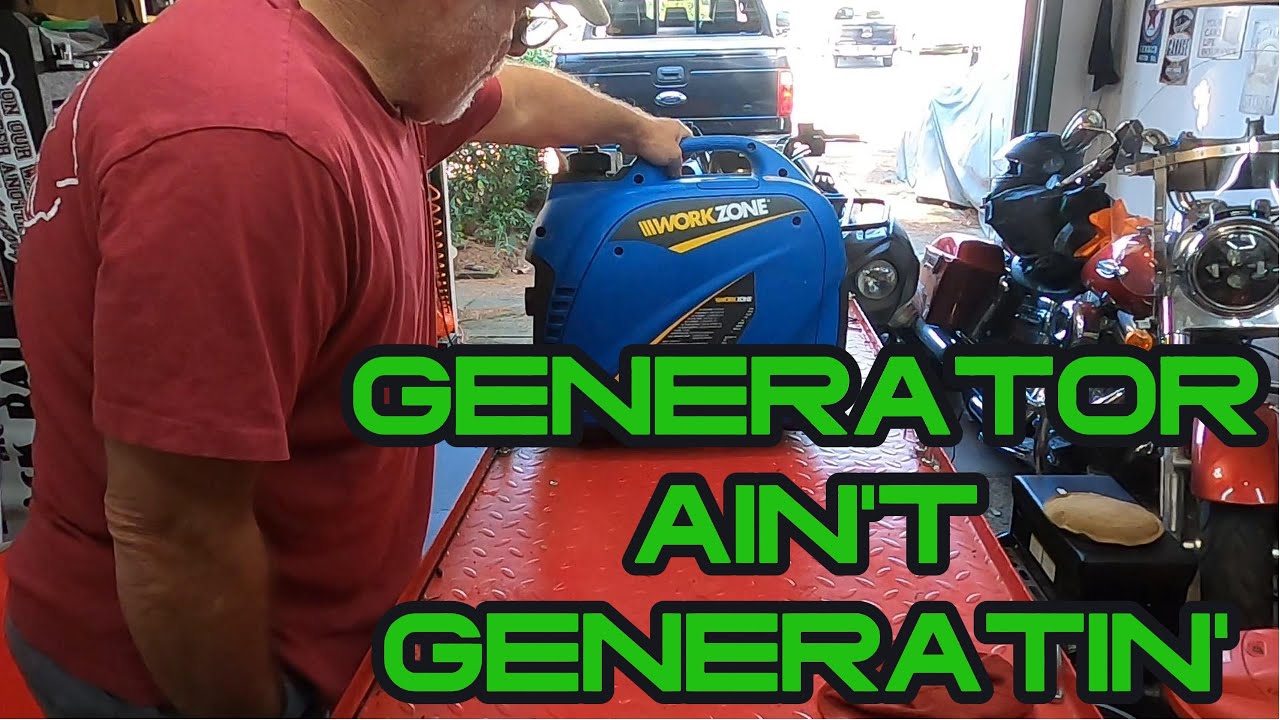 Fixing a generator that ain't generatin' - YouTube