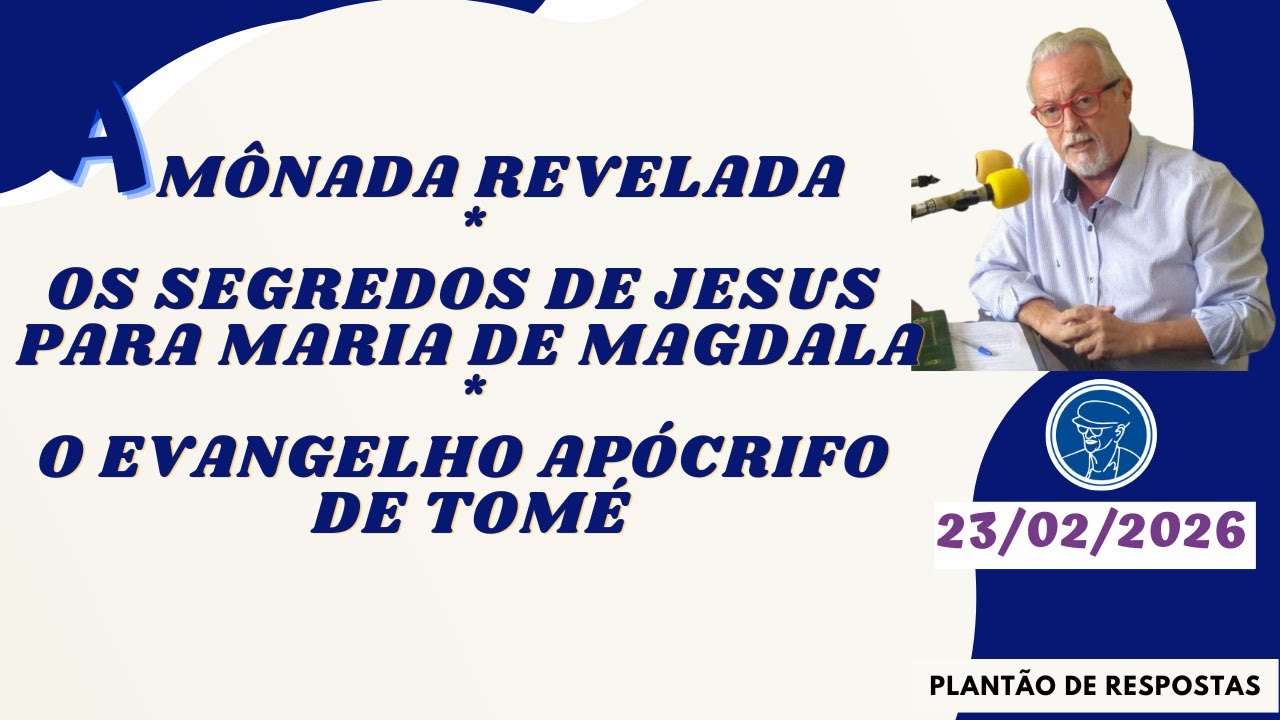 A MÔNADA REVELADA* OS SEGREDOS DE JESUS PARA MARIA DE MAGDALA*O EVANGELHO... ©TV Chico Xavier Brasil