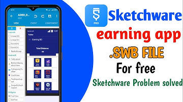 Earning app swb file for free||free swb file |income app swb|sketchware install error